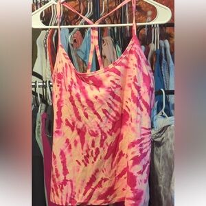 💖🔥 Jenni Intimates | Pink Camo Tie-Dye Cami Tank Top | Medium 🔥💖